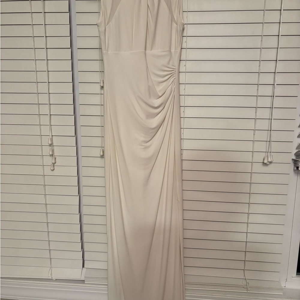 Lauren Ralph Lauren Elegant Ivory Maxi Dress